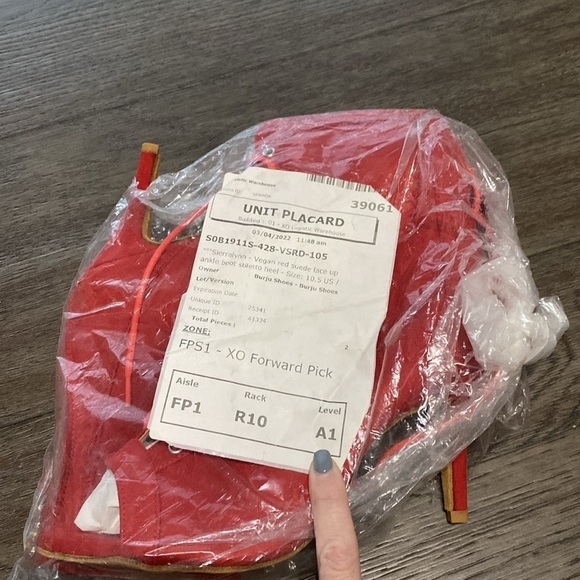 NWT BURJU Sierralynn Lace up Ankle Boots dancing | Size 10.5 - Picture 2 of 9